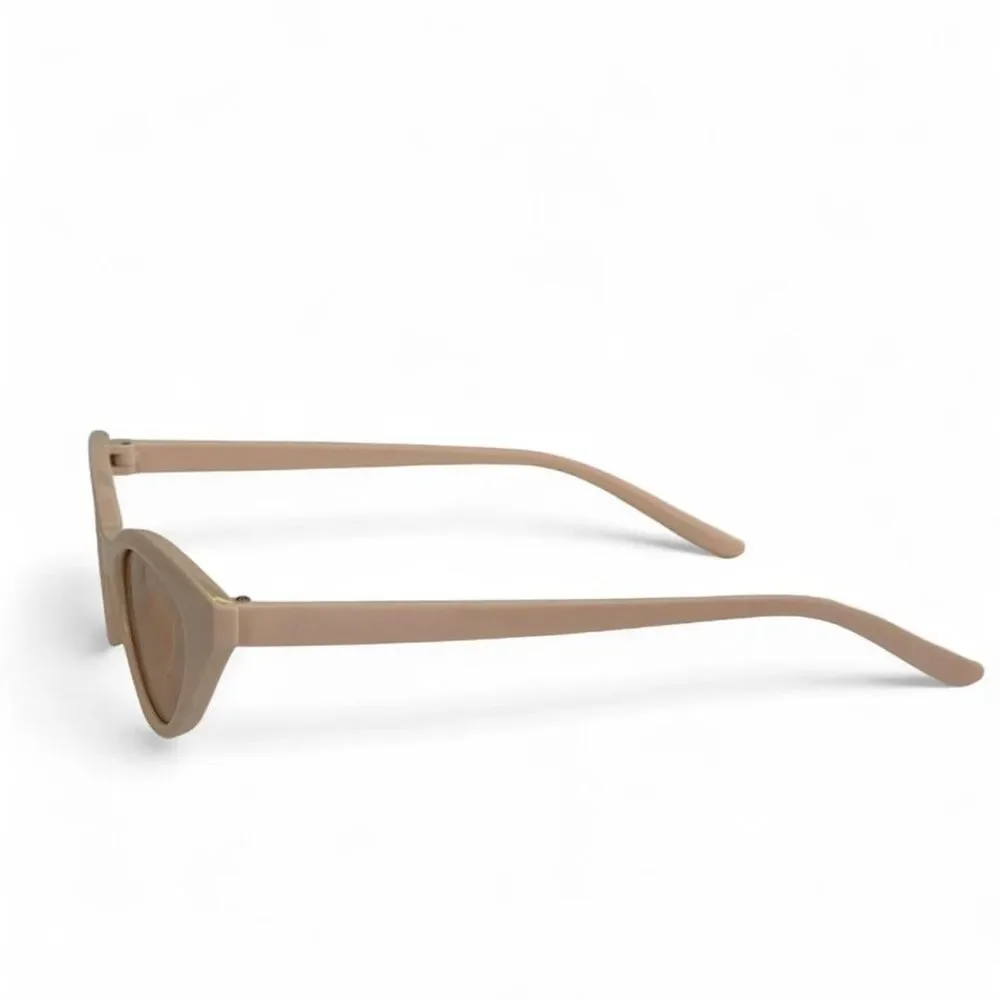 Free-people Women's Tan and Cream Sunglasses